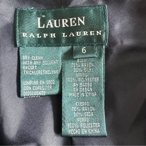 RALPH LAUREN Velvet Burnout Baroque skirt - Picture 4 of 7